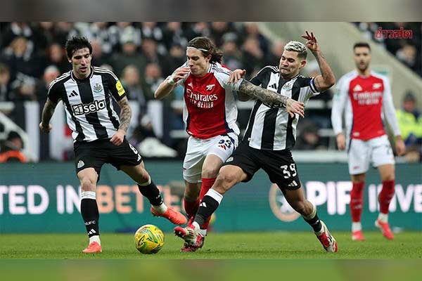 นิวคาสเซิล ยูไนเต็ด โชว์ฟอร์มแข็งแกร่งเปิดบ้านเอาชนะ อาร์เซนอล 2-0