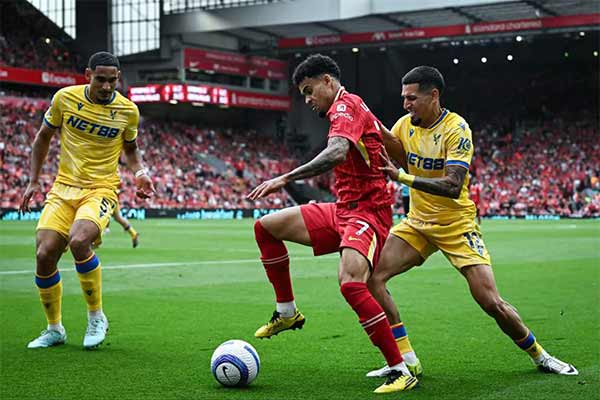 ลิเวอร์พูล เปิดบ้านเสมอ คริสตัล พาเลซ 1-1 ในเกมพรีเมียร์ลีกนัดสุดท้าย