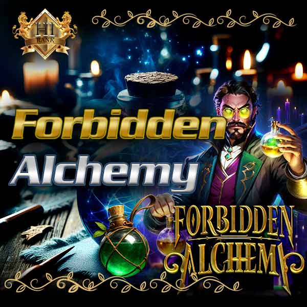 Forbidden Alchemy สล็อตเวทมนตร์ แตกง่าย โบนัสแรง