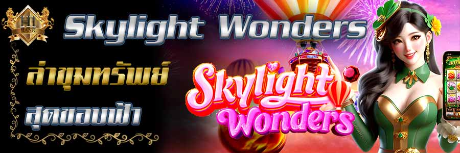 SkylightWonders ทะยานสู่ท้องฟ้า ล่าขุมทรัพย์สุดขอบฟ้าที่รอคุณอยู่